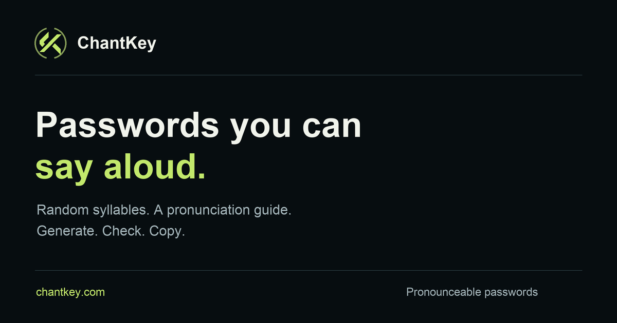 ChantKey screenshot 1